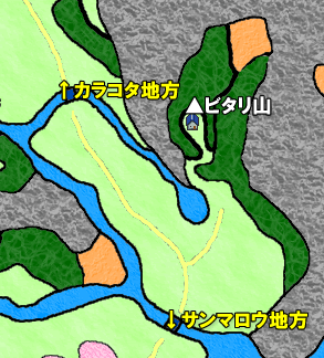 ドラクエ9 ビタリ平原のマップ